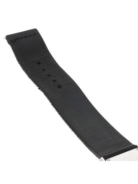 Gucci Square Face Watch SS Leather main image 14